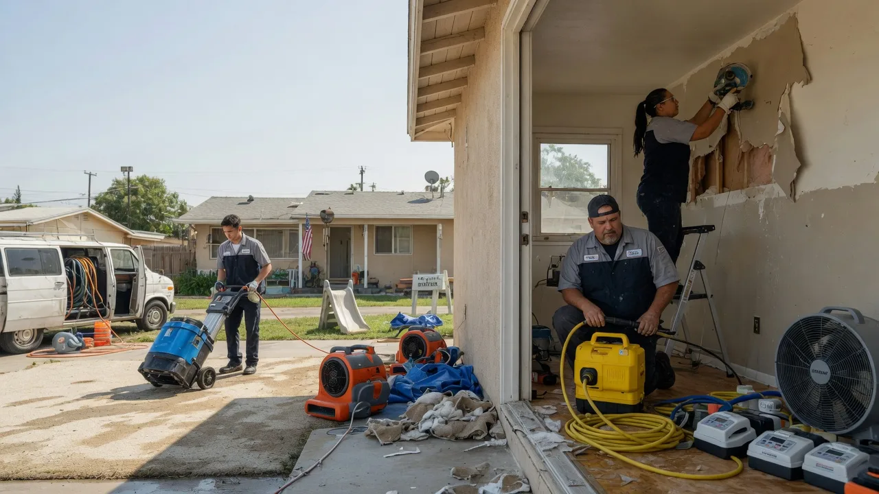 Water Damage Restoration in Tampa, KS near me